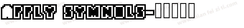 Apply symnols字体转换